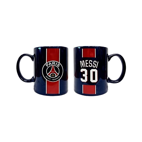 Mug Lionel Messi - PSG - bleu céramique