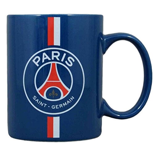Mug PSG bleu céramique logo