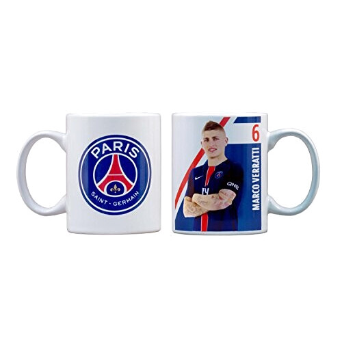 Mug Marco Verratti - PSG - blanc céramique variant 0 