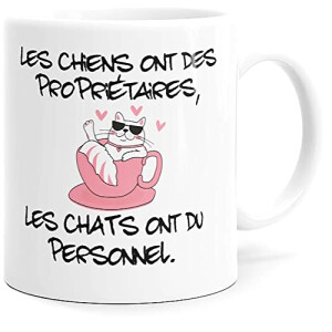 Mug Chien air céramique 325 ml