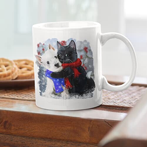 Mug Chien porcelaine coffret variant 5 