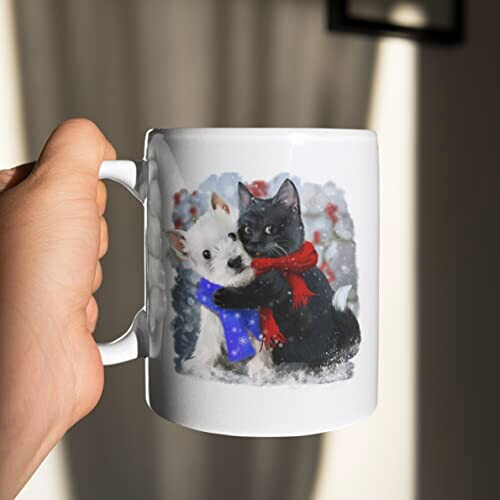 Mug Chien porcelaine coffret variant 6 