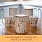 Mug Chien blanc céramique porcelaine 370 ml - miniature variant 4