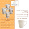 Mug Chien blanc céramique porcelaine 370 ml - miniature variant 5