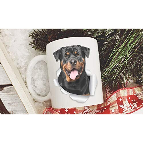 Mug Rottweiler - Chien - blanc céramique 3D 330 ml variant 5 