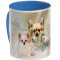 Mug Chihuahua - Chien - bleu personnalisé - miniature