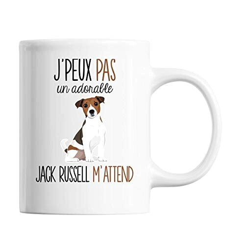 Mug Chien blanc céramique variant 0 
