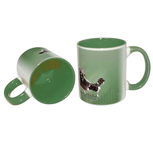 Mug Chien vert-forêt personnalisé variant 0 