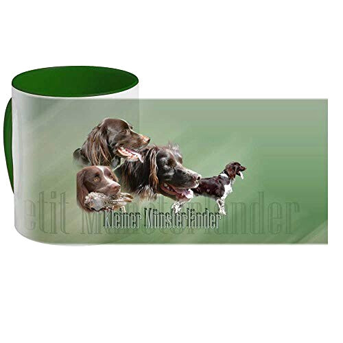 Mug Chien vert-forêt personnalisé variant 1 