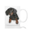 Mug Teckel - Chien - blanc céramique 3D 330 ml - miniature