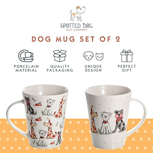 Mug Chien blanc céramique porcelaine 370 ml variant 0 