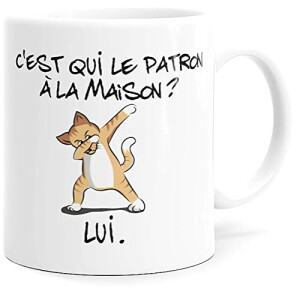 Mug Chat céramique 325 ml