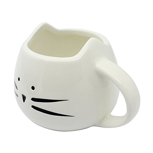 Mug Chat blanc céramique porcelaine variant 2 