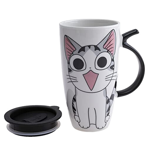 Mug Chat multicolore variant 1 