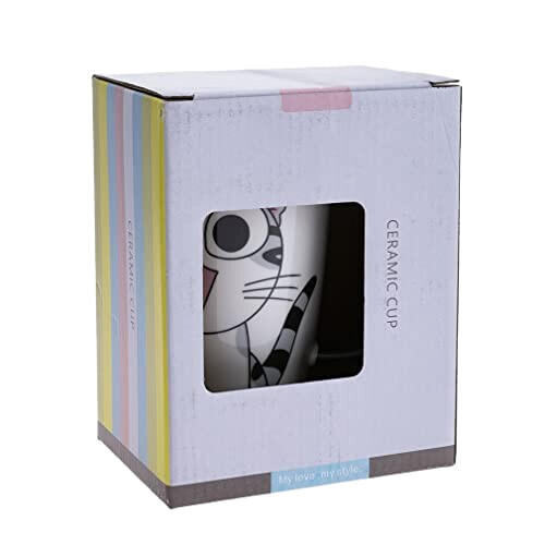 Mug Chat multicolore variant 3 