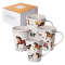 Mug Cheval multicolour céramique porcelaine coffret cadeau 370 ml - miniature