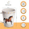 Mug Cheval multicolour céramique porcelaine coffret cadeau 370 ml - miniature variant 2