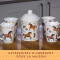 Mug Cheval multicolour céramique porcelaine coffret cadeau 370 ml - miniature variant 4