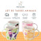 Mug Cheval multicolore céramique porcelaine 365 ml - miniature variant 1