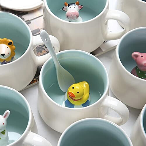 Mug Canard /cane céramique porcelaine 3D 350 ml variant 1 
