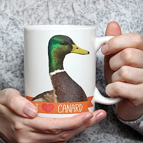 Mug Canard blanc céramique 350 ml variant 1 