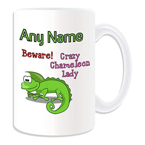 Mug Caméléon blanc personnalisable 425 ml