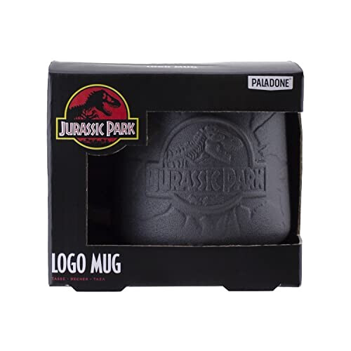 Mug Jurassic Park multicolore relief logo variant 1 