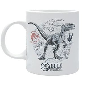 Mug Jurassic Park bleu 320 ml