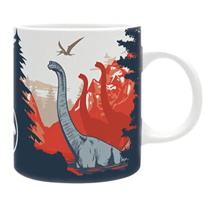 Mug Jurassic Park naturelle 320 ml