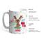 Mug Cerf du noël céramique personnalisé - miniature variant 5