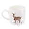 Mug Cerf bleu porcelaine 275 ml - miniature variant 4