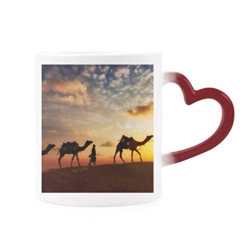 Mug Chameau multicolore céramique 350 ml