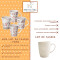 Mug Cochon rose céramique porcelaine coffret cadeau 370 ml - miniature variant 5