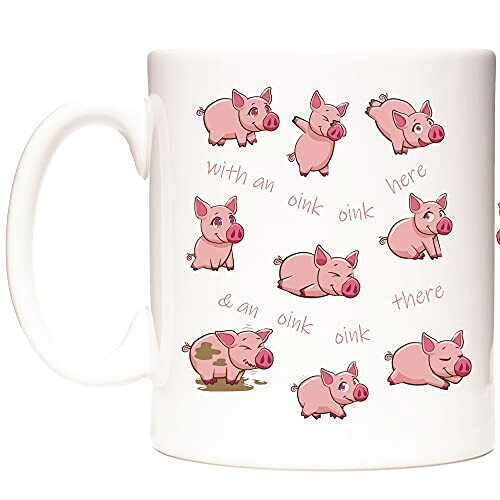 Mug Cochon blanc céramique 325 ml variant 2 