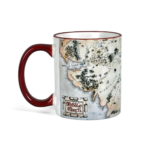 Mug Le Seigneur des anneaux multicolore céramique 300 ml