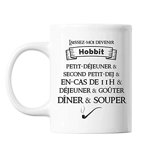 Mug Le Seigneur des anneaux blanc céramique variant 0 