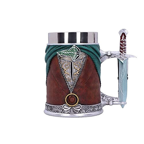 Mug Le Seigneur des anneaux marron