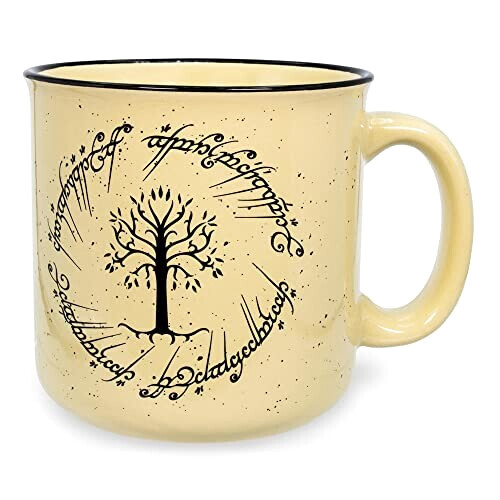 Mug Le Seigneur des anneaux marron céramique 590 ml
