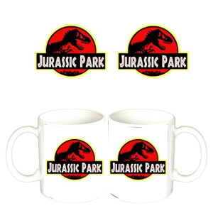 Mug Jurassic Park blanc logo