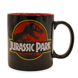 Mug Jurassic Park noir logo