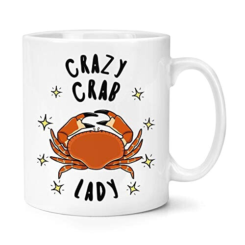 Mug Crabe blanc céramique 300 ml