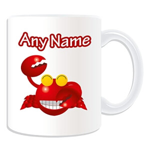Mug Crabe rouge personnalisé