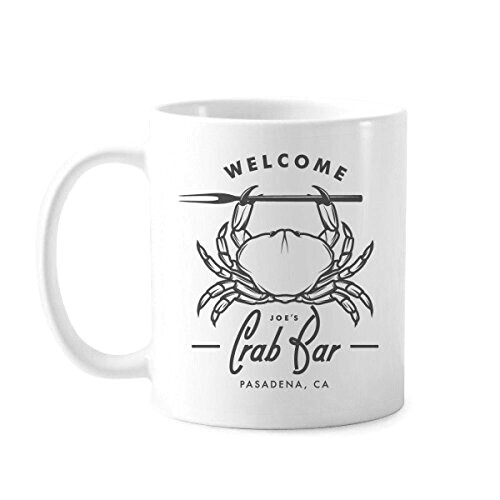 Mug Crabe multicolore céramique porcelaine 350 ml