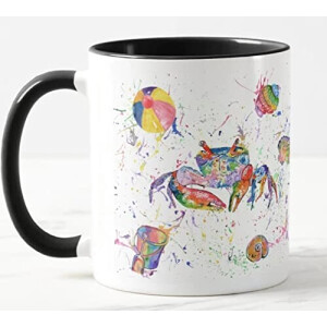 Mug Crabe couleurée céramique 325 ml