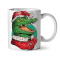 Mug Crocodile blanc céramique - miniature