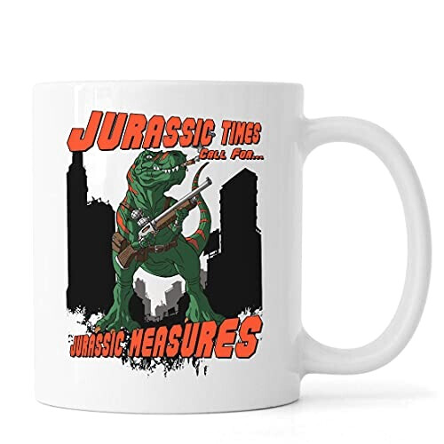 Mug Jurassic Park blanc céramique 330 ml