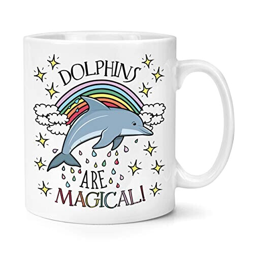 Mug Dauphin blanc logo magique