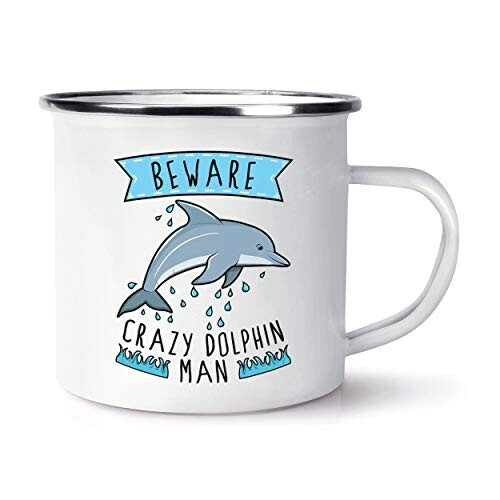 Mug Dauphin blanc logo