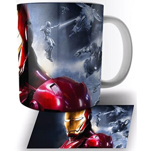 Mug Iron man - Avengers - blanc céramique 325 ml