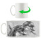 Mug Dauphin blanc céramique 300 ml - miniature